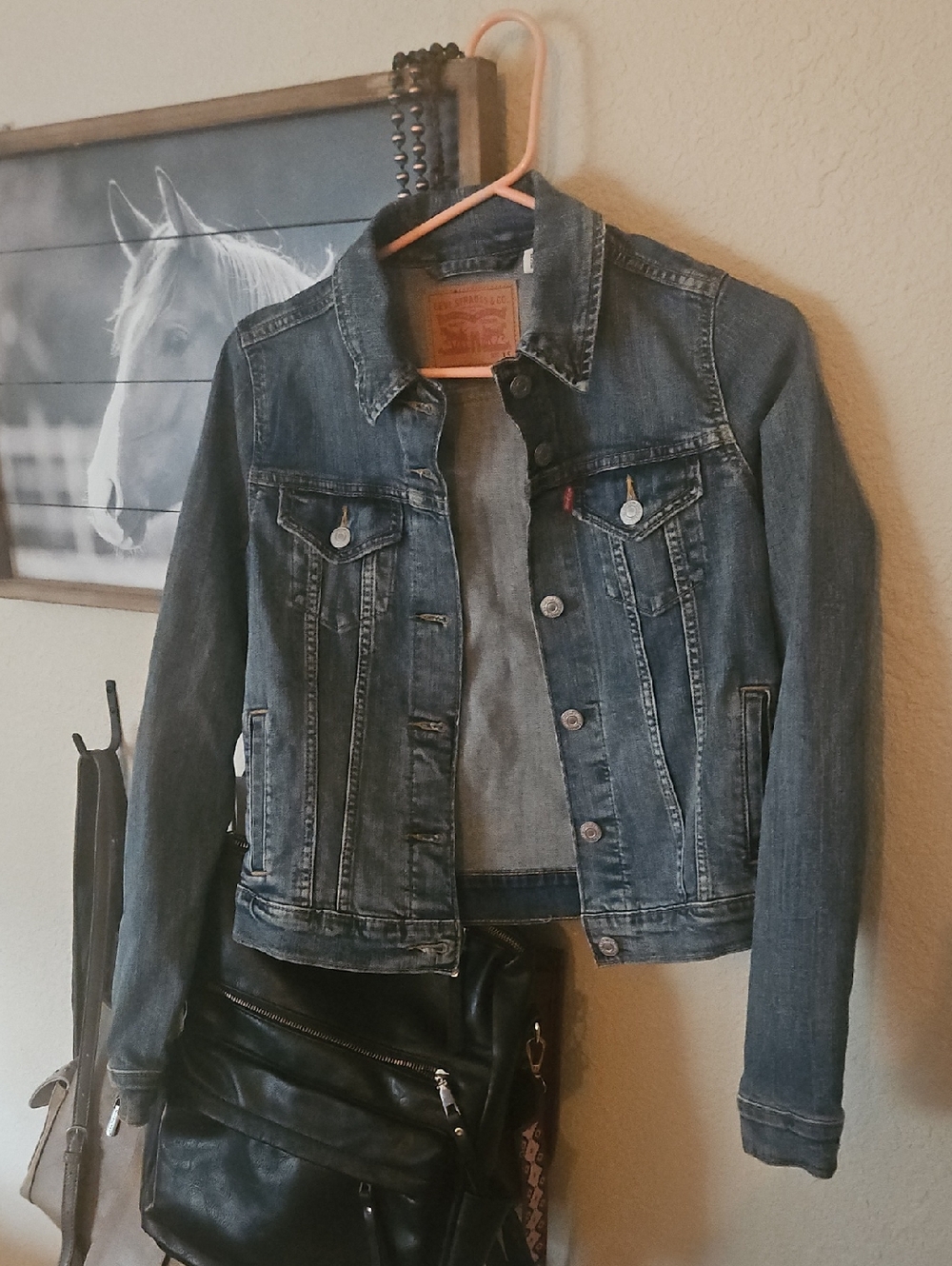 Levi's Women's Blue Denim Trucker Jacket